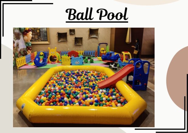 Ball Pool With Slide bouncy amusement