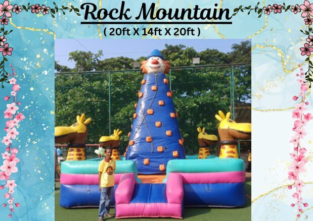Rock Mountain bouncy amusement