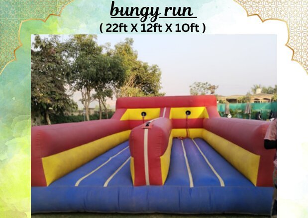 Bungy Run bouncy amusement