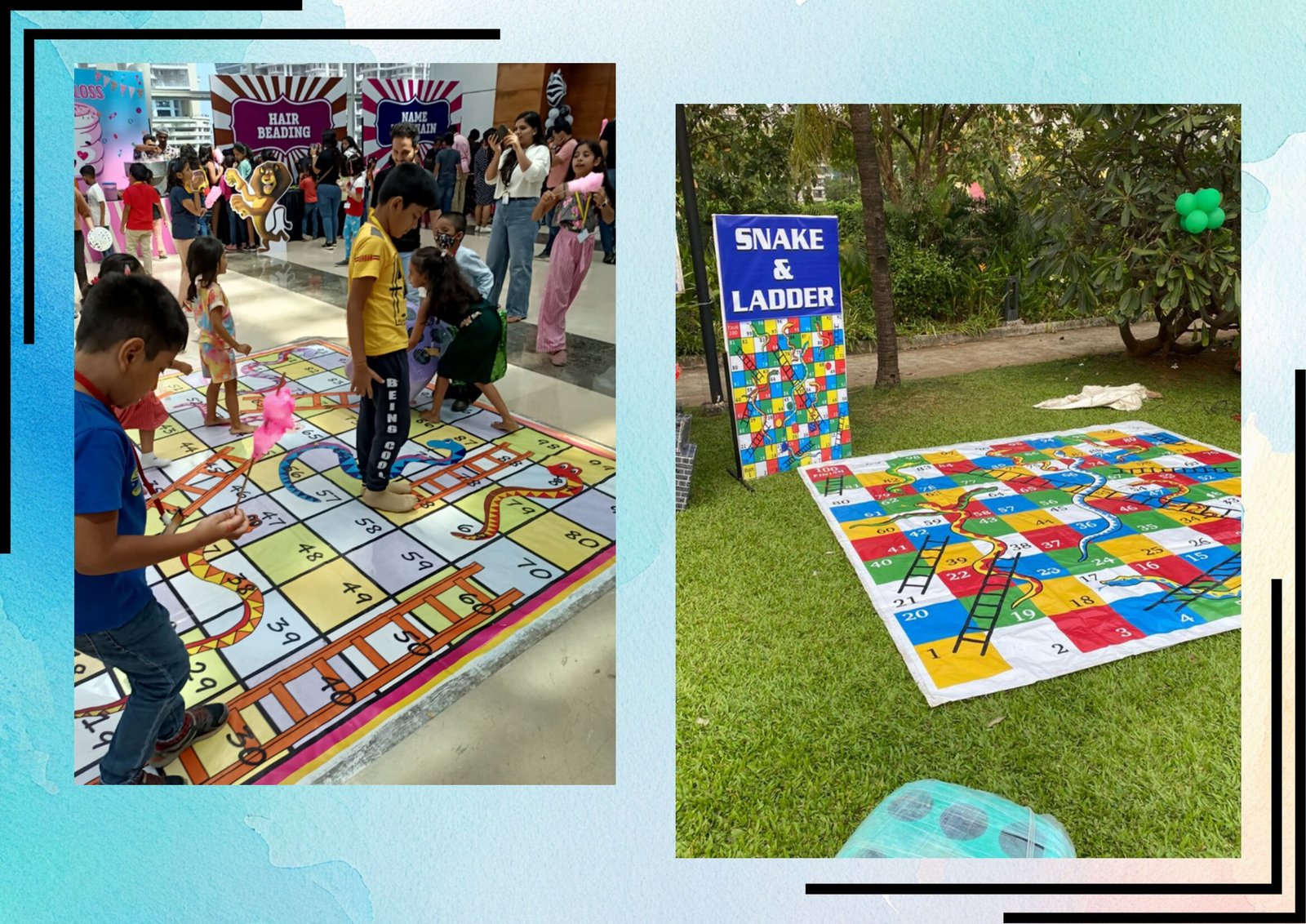 Snake & Ladder kids game