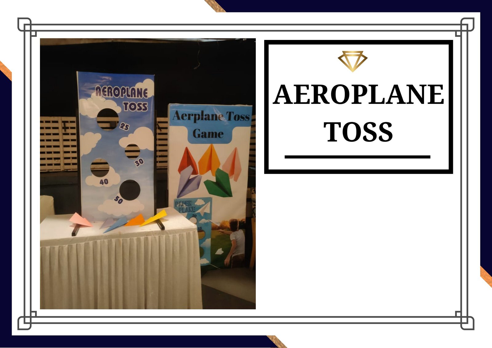 Aeroplane Toss kids game
