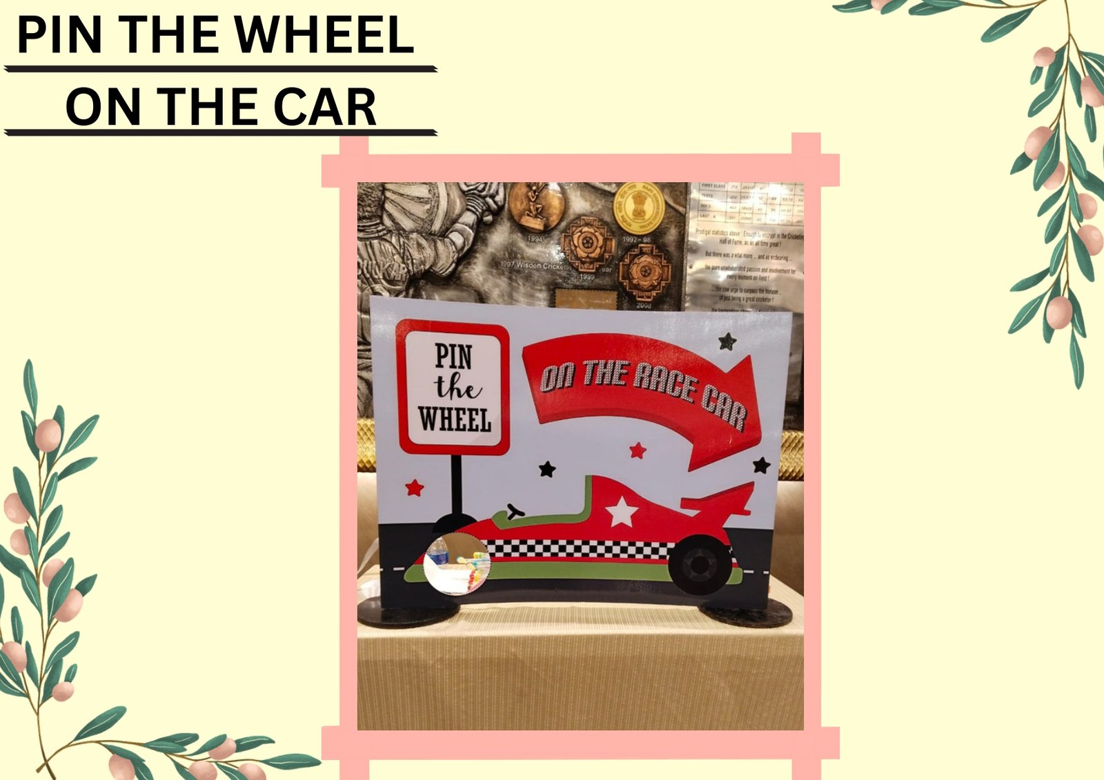 Pin The Wheel On The Car