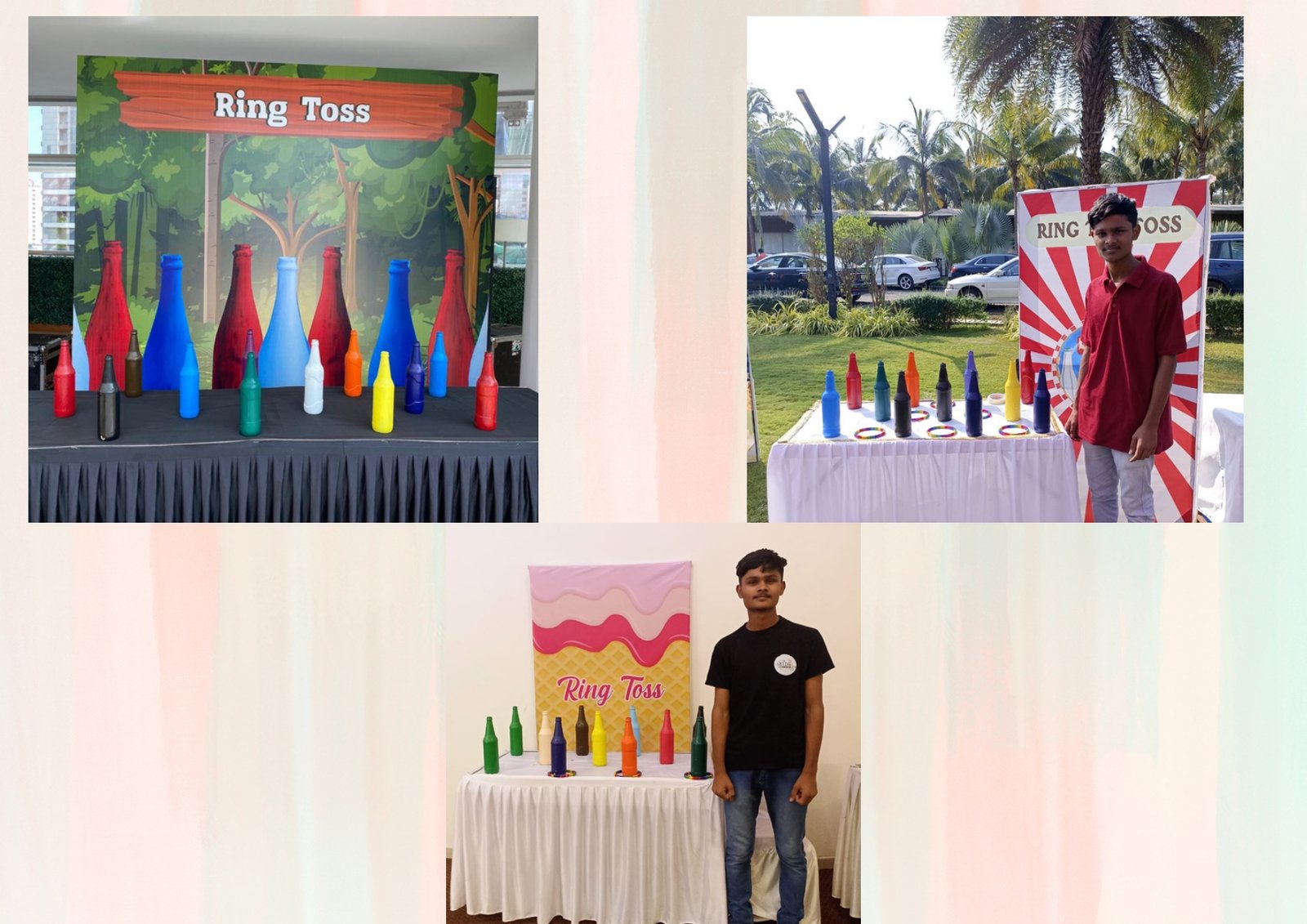 Ring Toss carnival game stall for events in Mumbai