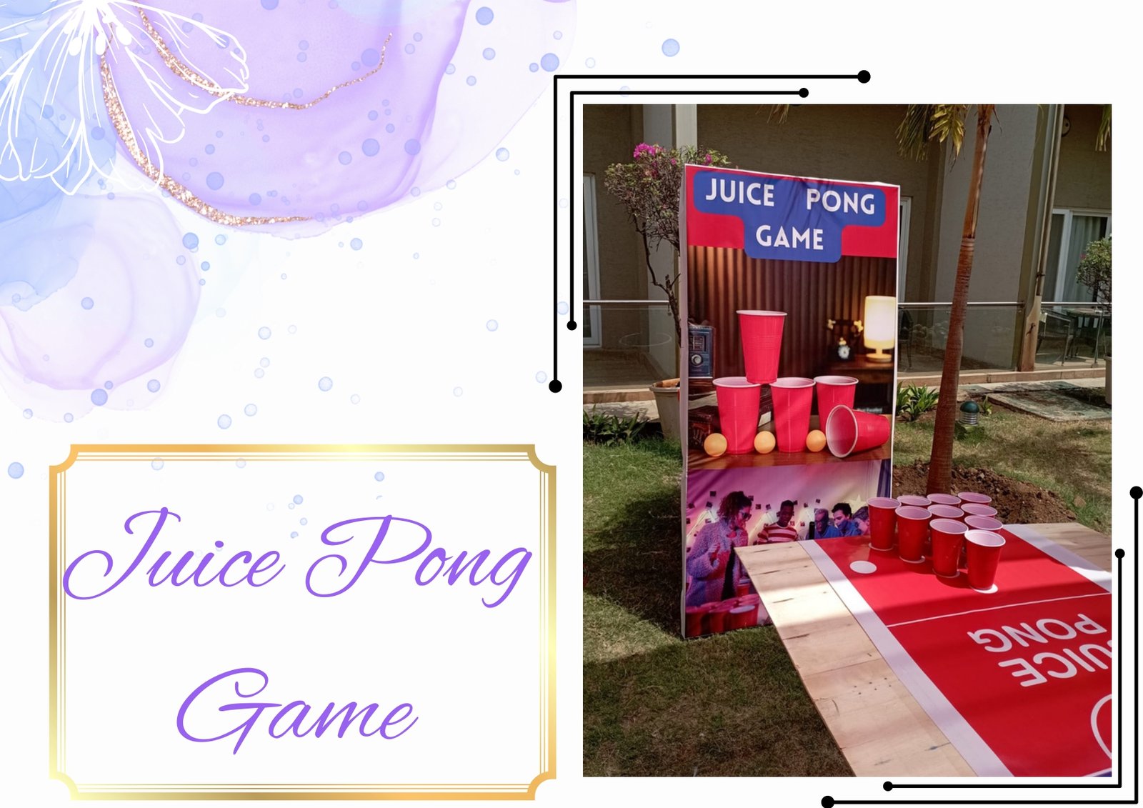 Juice Pong Game