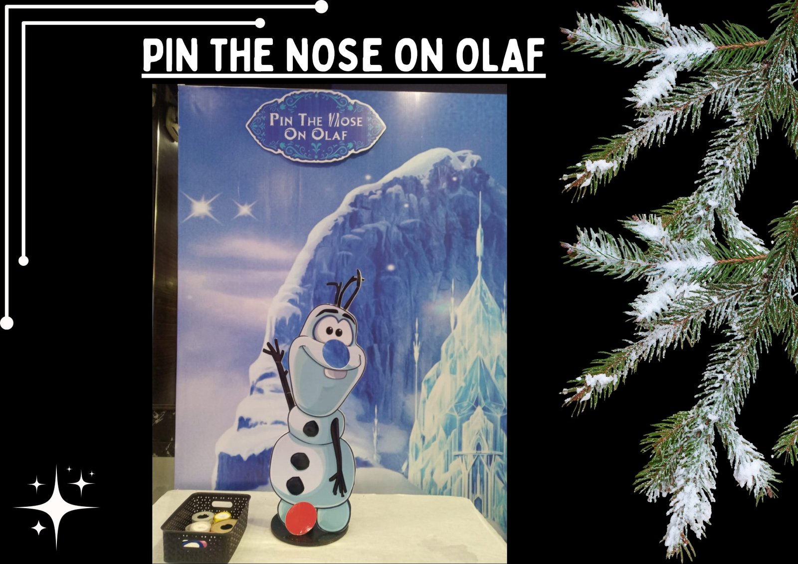 Pin The Nose On Olaf