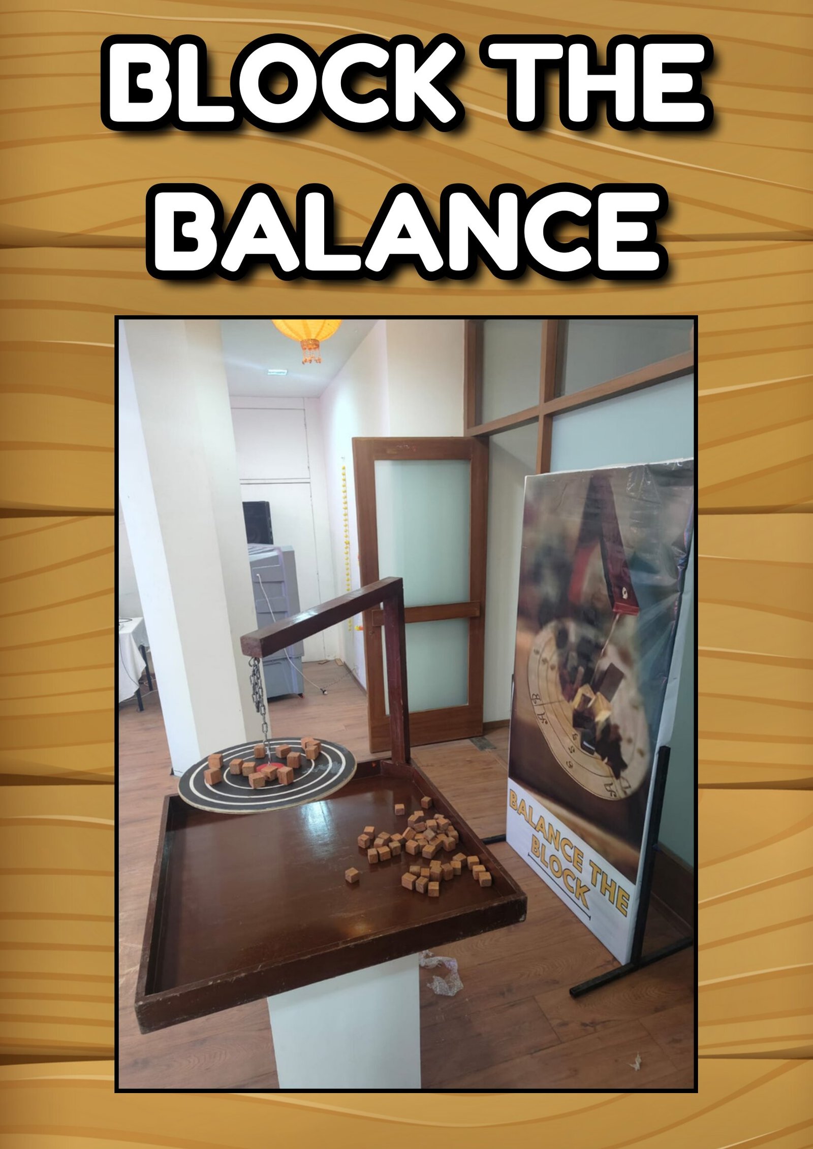 Block The Balance wooden board game on rent Mumbai Ahmedabad Gujarat