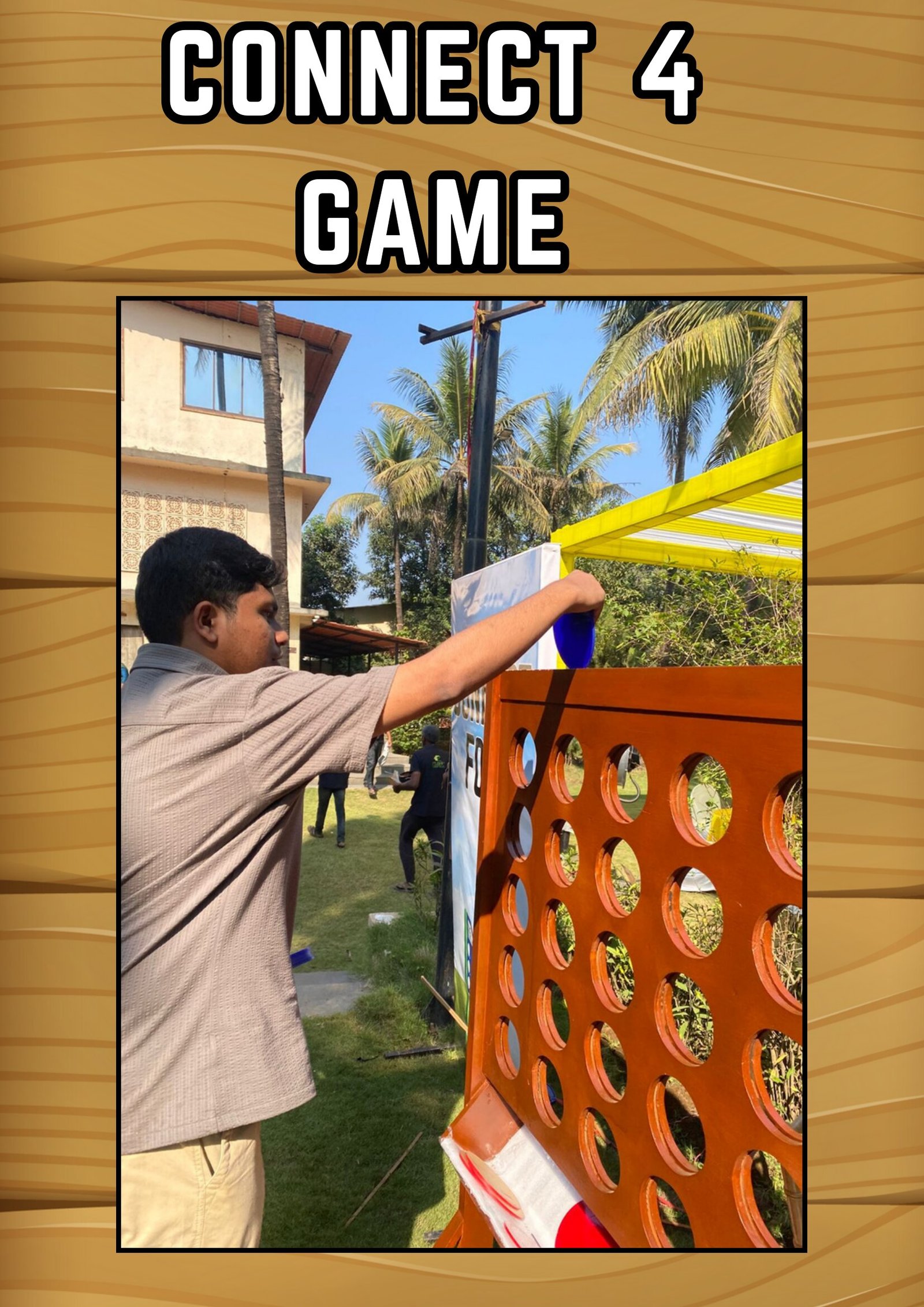 Connect 4 Game on rent